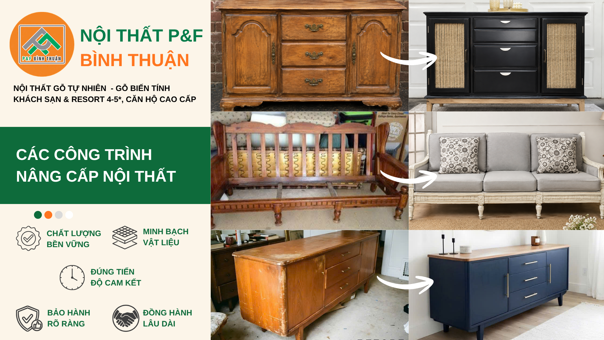 CẢI TẠO NỘI THẤT – LÀM MỚI KHÔNG GIAN CÙNG P&F BÌNH THUẬN