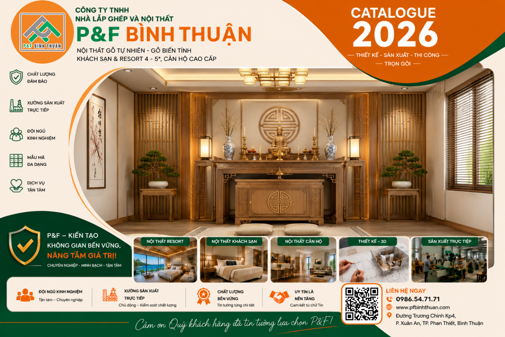 PHÒNG THỜ HIỆN ĐẠI