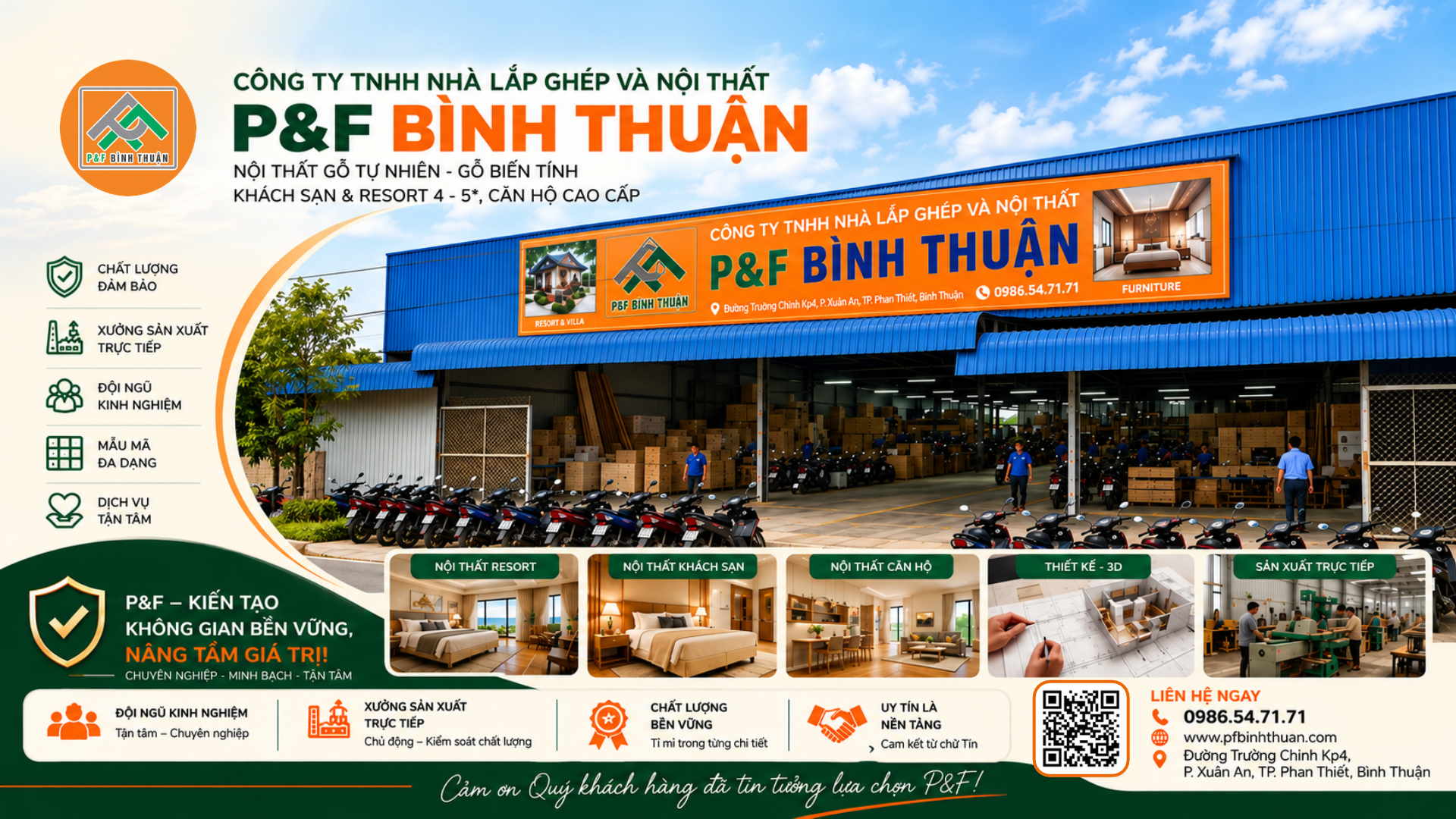 Giới thiệu P&F Bình Thuận